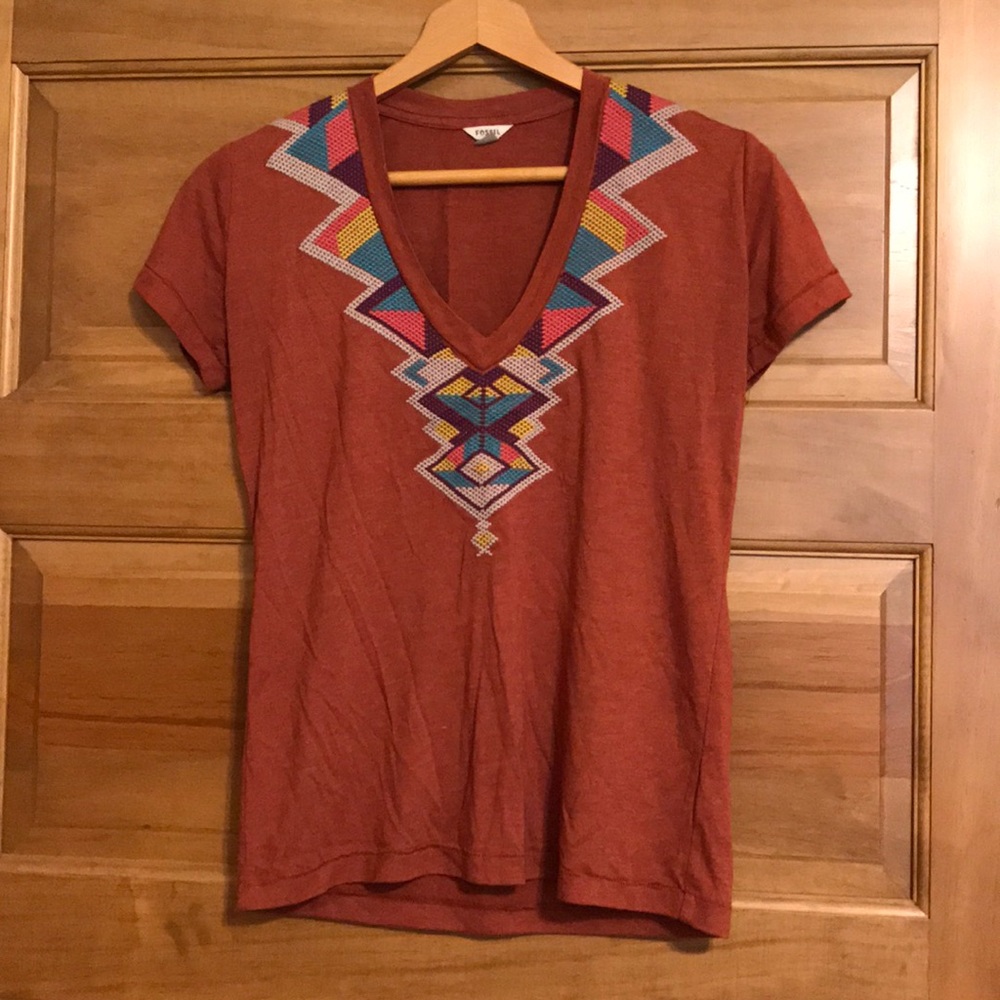 Fossil knit tee